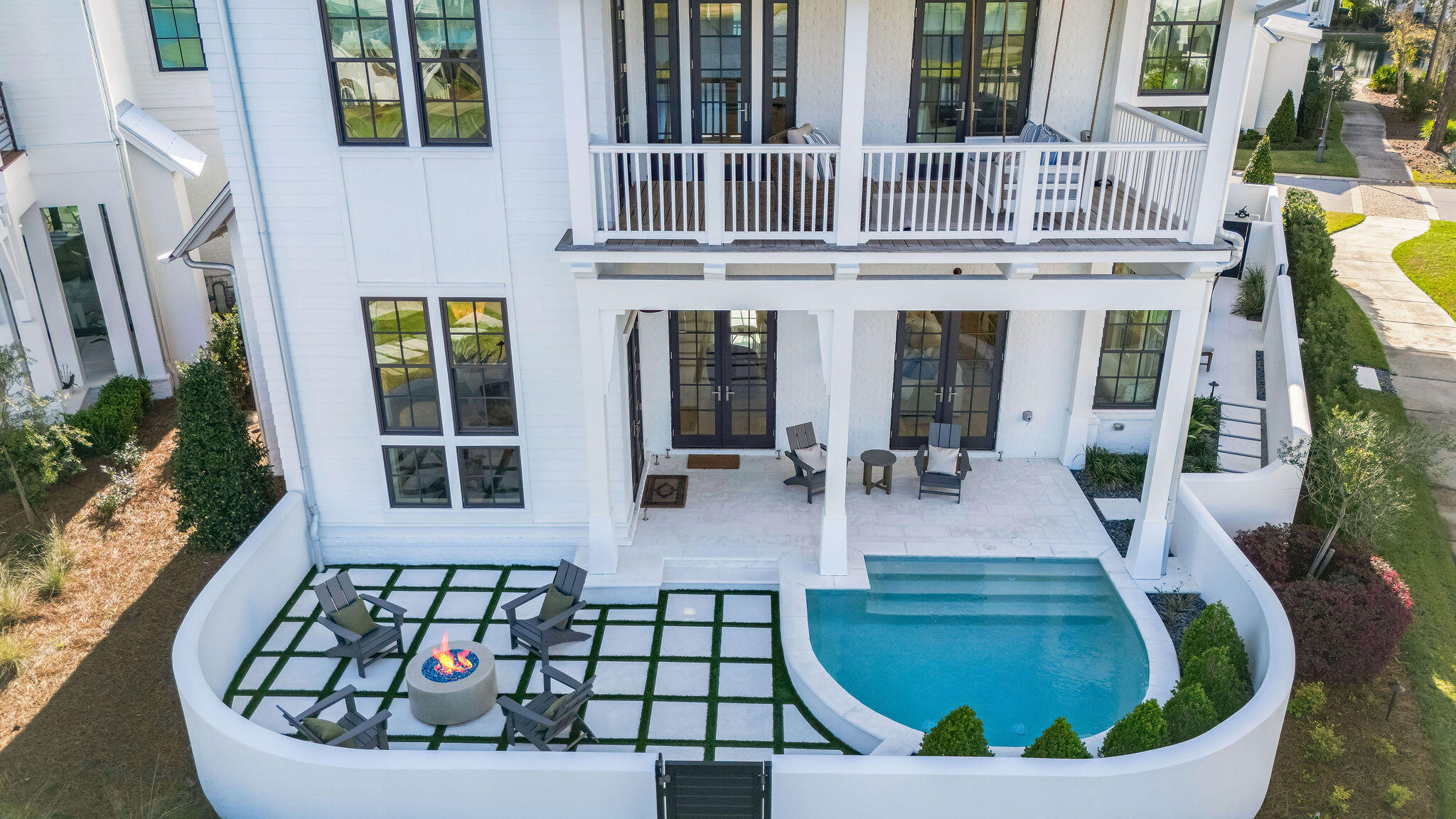 79 Perrin Santa Rosa Beach, FL 32459 - Photo 37 of 105 32_Backyard_Aerial_Exterior