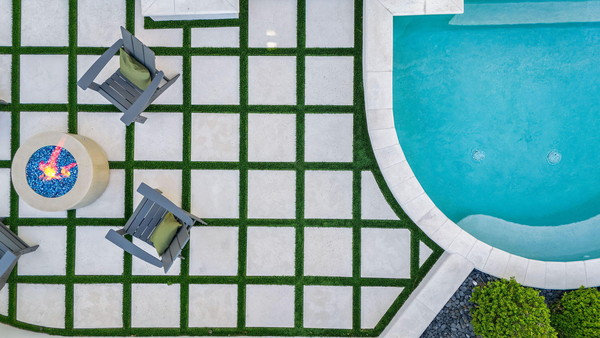 79 Perrin Santa Rosa Beach, FL 32459 - Photo 39 of 105 34_Backyard_Detail_Courtyard