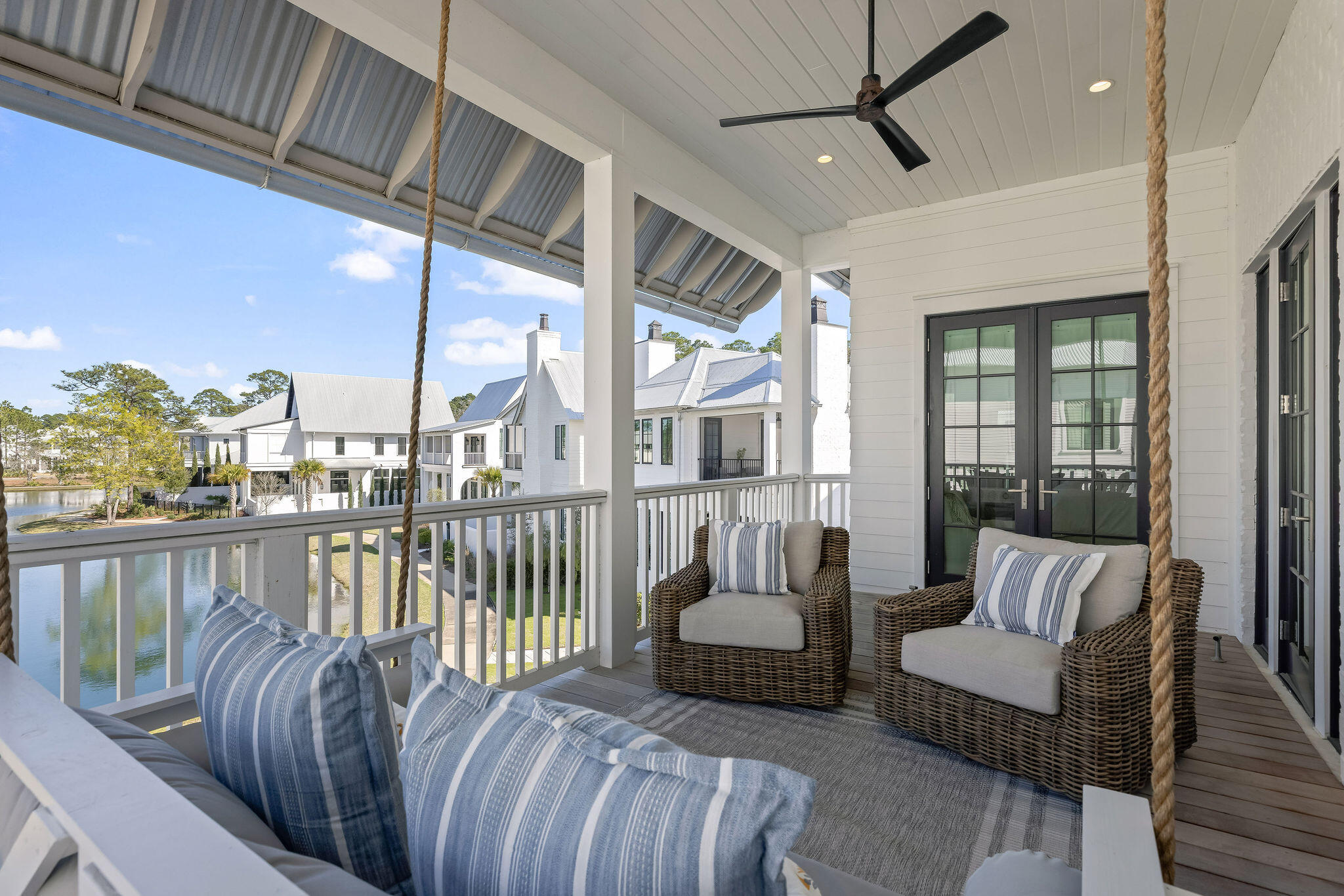 79 Perrin Santa Rosa Beach, FL 32459 - Photo 76 of 105 72_Upstairs_Balcony_Seating