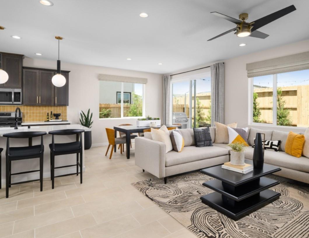 3955 Aura Way Rancho Cordova, CA 95742 - Photo 3 of 15 Image is of show home. Buyer to verify colors, options and upgrades with agent for this specific homesite.