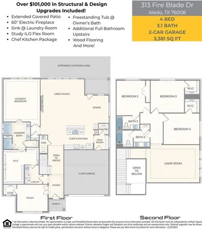 $687,000 | 313 Fire Blade Drive, Aledo, TX 76008