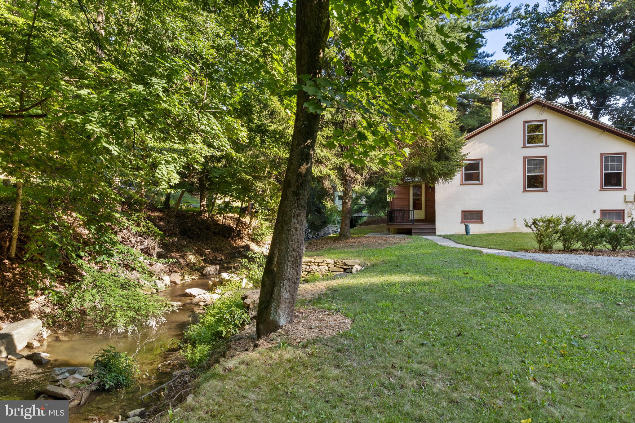 4284 State Road Phoenixville, PA 19460 - Photo 2 of 25 Property is bordered by meandering stream
