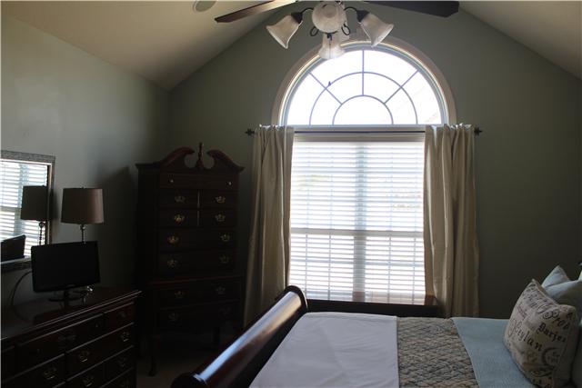 2167 Powell Road Clarksville, TN 37043 - Photo 10 of 20 The Master bedroom has a beautiful window and vaulted ceiling.
