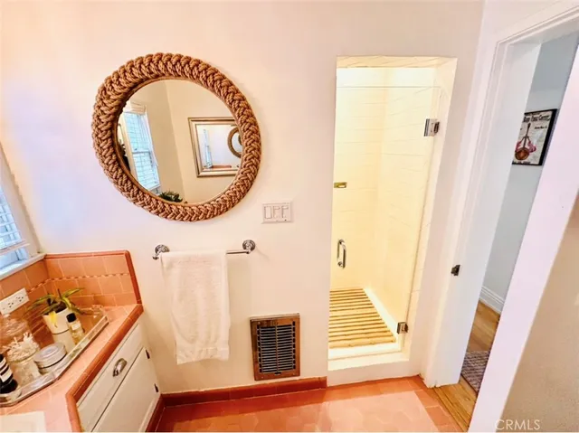 a view of a hardwood & door