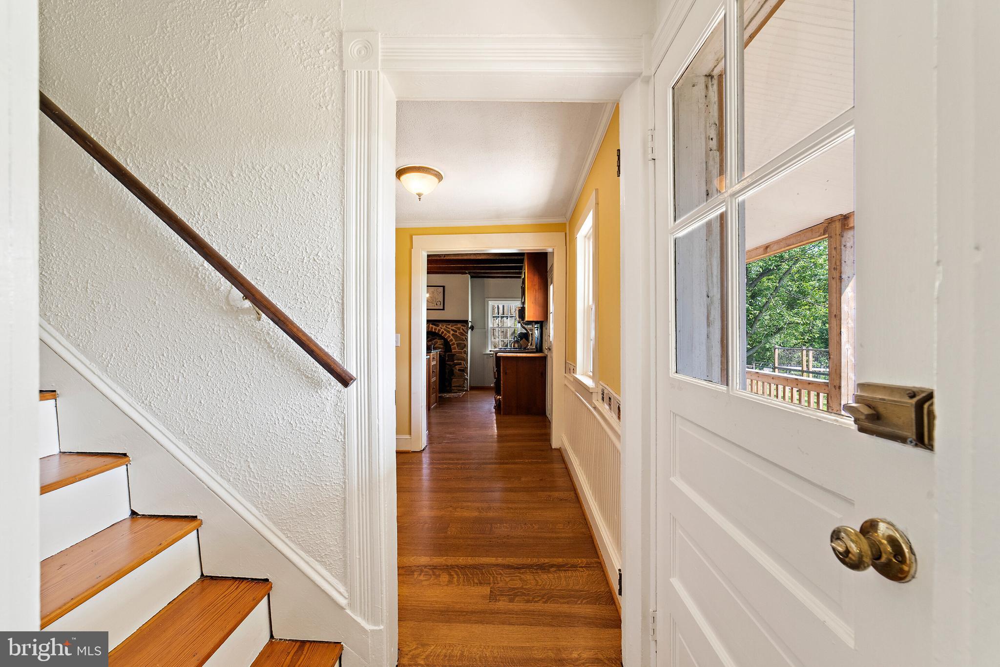 16358 Hamilton Station Road Waterford, VA 20197 - Photo 12 of 42 front door & steps to upper level