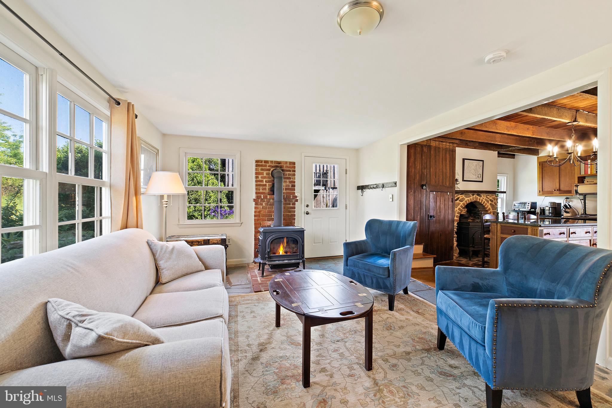 16358 Hamilton Station Road Waterford, VA 20197 - Photo 26 of 42 Wood burning stove in the family room