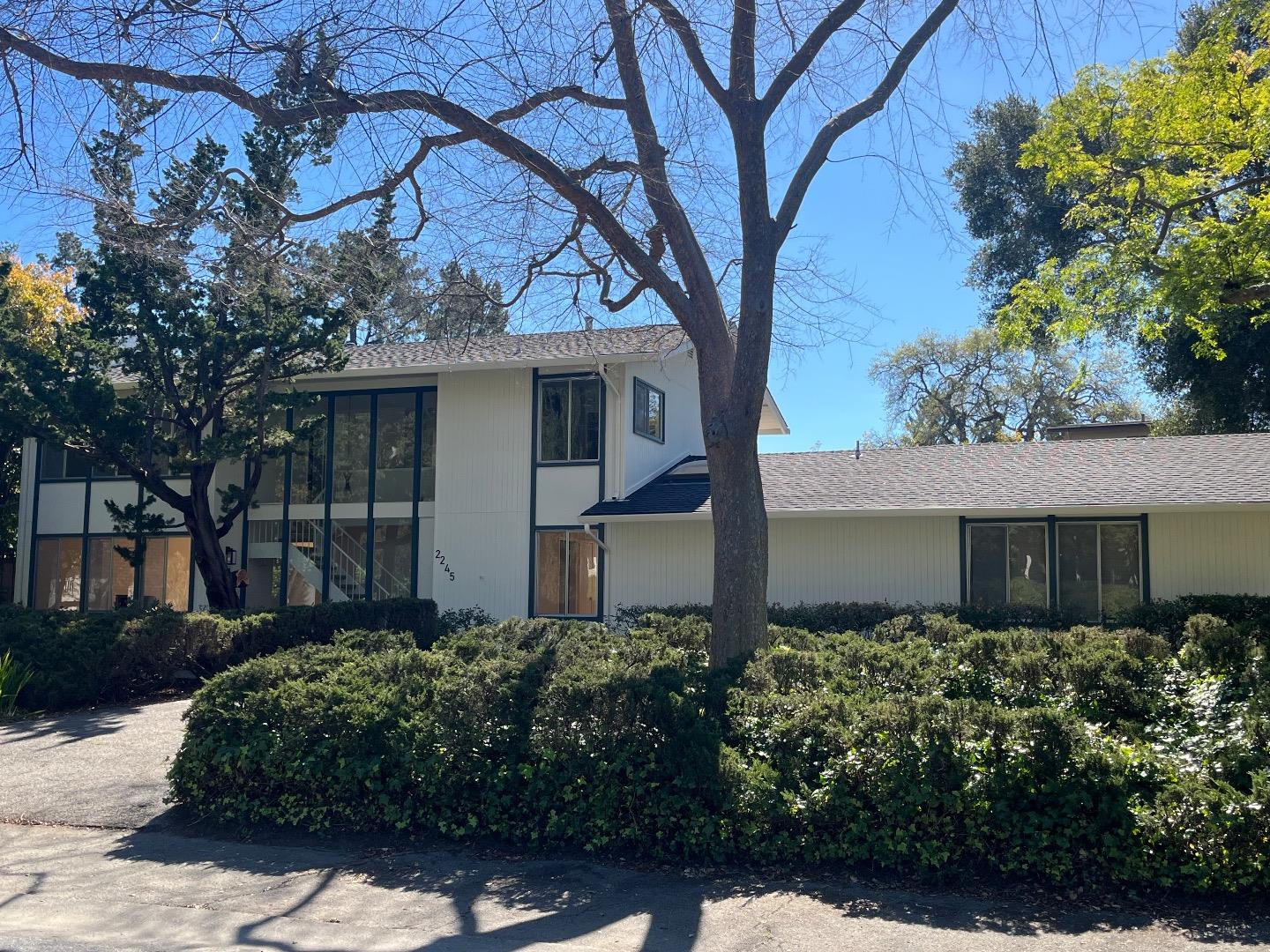 2245 Tioga Drive Menlo Park, CA 94025 - Photo 1 of 2 a front view of a house with garden