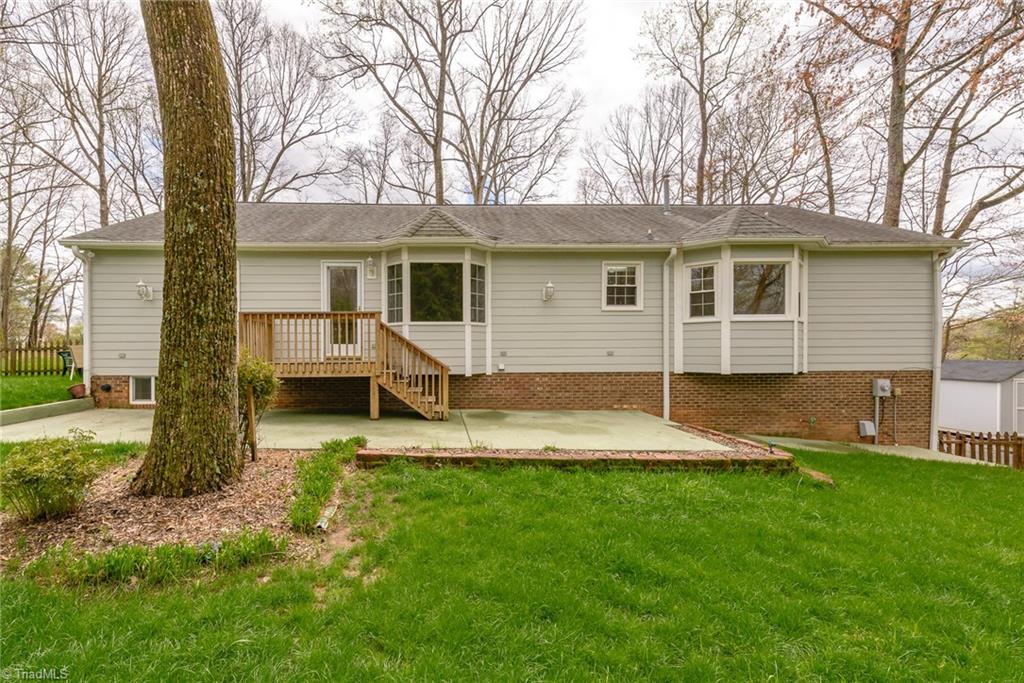 5941 Robinhood Road Pfafftown, NC 27040 - Photo 22 of 25 Ample size Patio