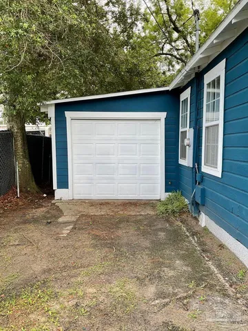 a house with a outdoor space