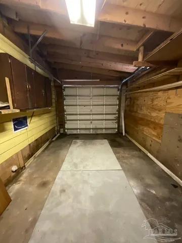 a view of storage and utility room