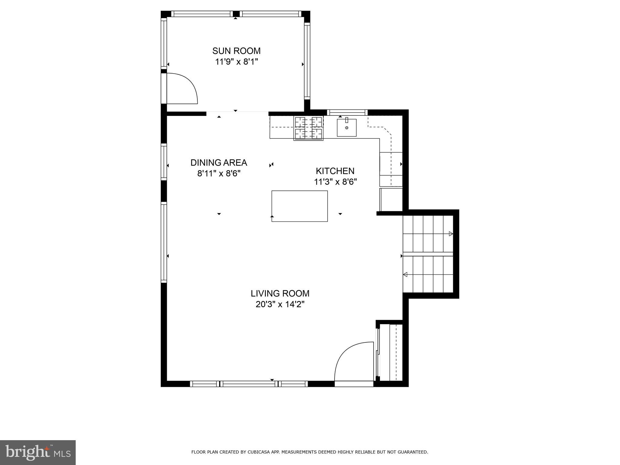 10313 Inwood Avenue Silver Spring, MD 20902 - Photo 31 of 33 Main level floor plan