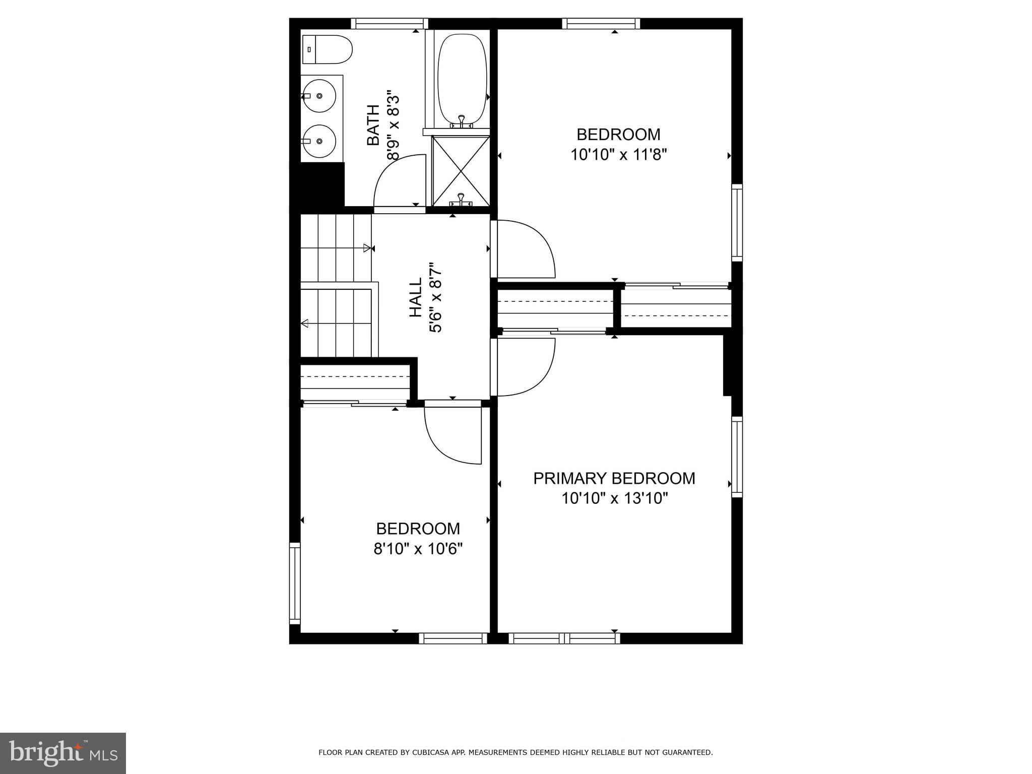 10313 Inwood Avenue Silver Spring, MD 20902 - Photo 32 of 33 Upper level level floor plan