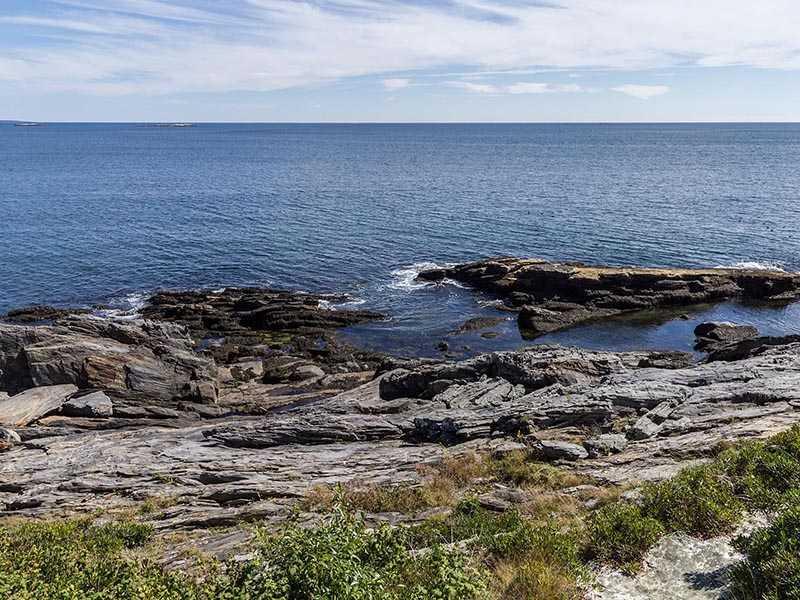 112 Loop Road Georgetown, ME 04548 - Photo 15 of 29 View. The rocks below