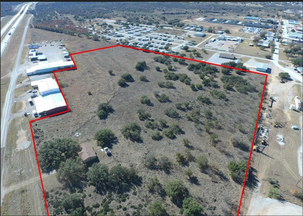 3000 Interstate 20 Midland, TX 79701 - Photo 3 of 17 Aerial view of 17.45 acre development tract with boundry lines in Eastland Texas along I 20 near La Quinta Hotel and retail corridor