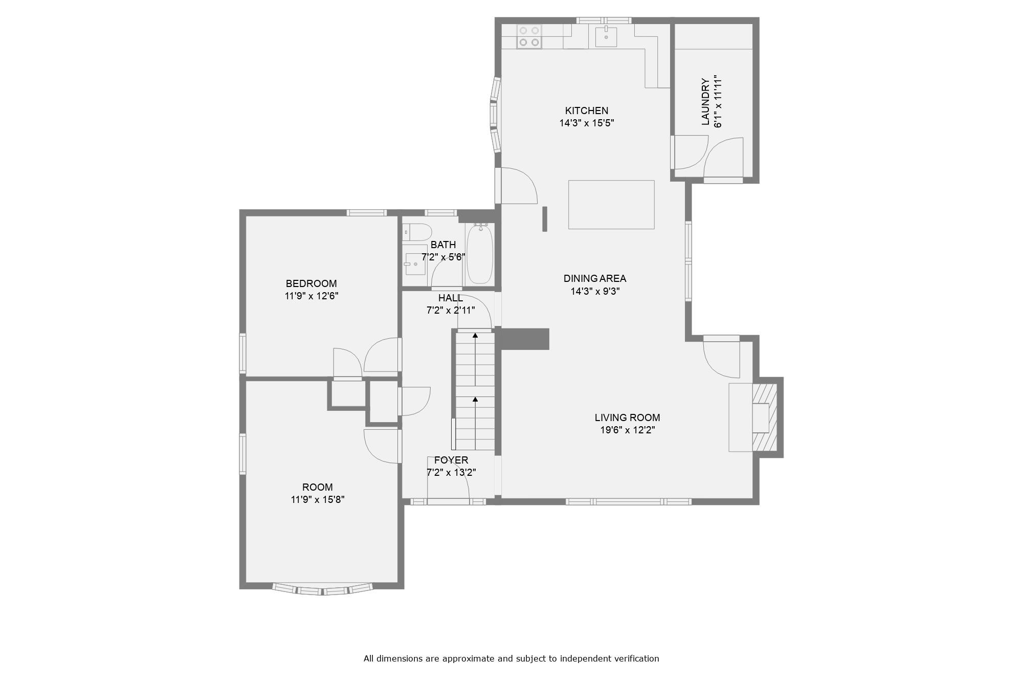 7201 Leaves Lane Charlotte, NC 28213 - Photo 27 of 29 a picture of a room with a white wall and picture