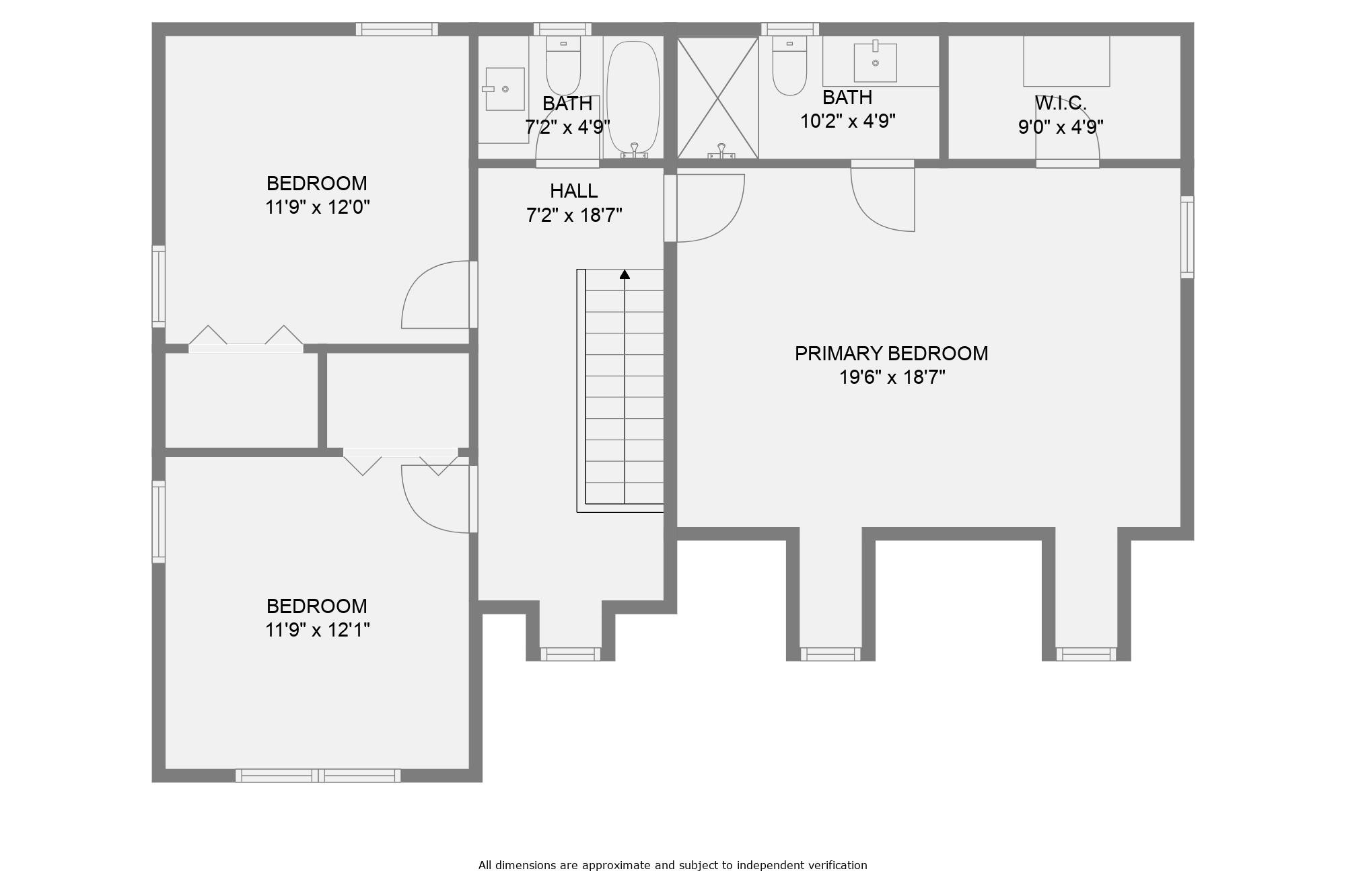 7201 Leaves Lane Charlotte, NC 28213 - Photo 29 of 29 a picture of a wall with a white wall and a white wall