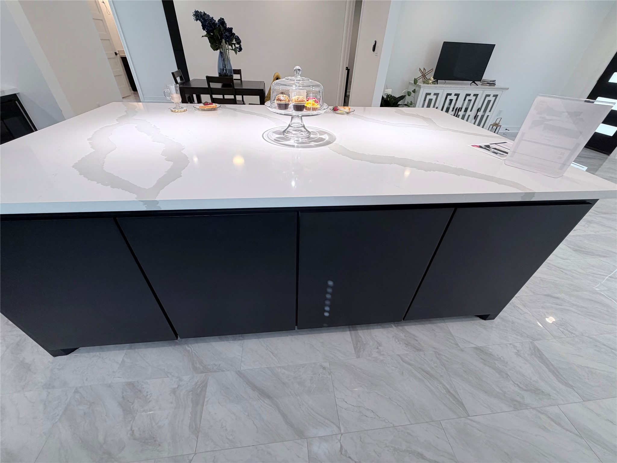 4501 Hirsch Road Houston, TX 77026 - Photo 20 of 30 a bedroom with a bed and wooden floor