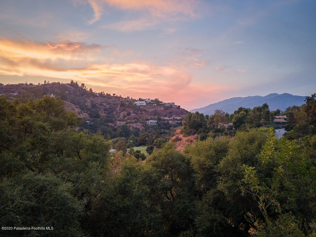 1839 North Arroyo Boulevard Pasadena, CA 91103 - Photo 31 of 36 a view of a city with mountains in the background