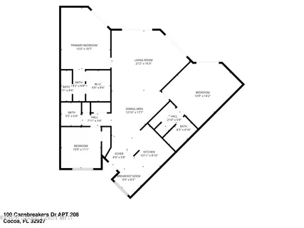 $145,000 | 100 Canebreakers Drive, Unit 208, Cocoa, FL 32927