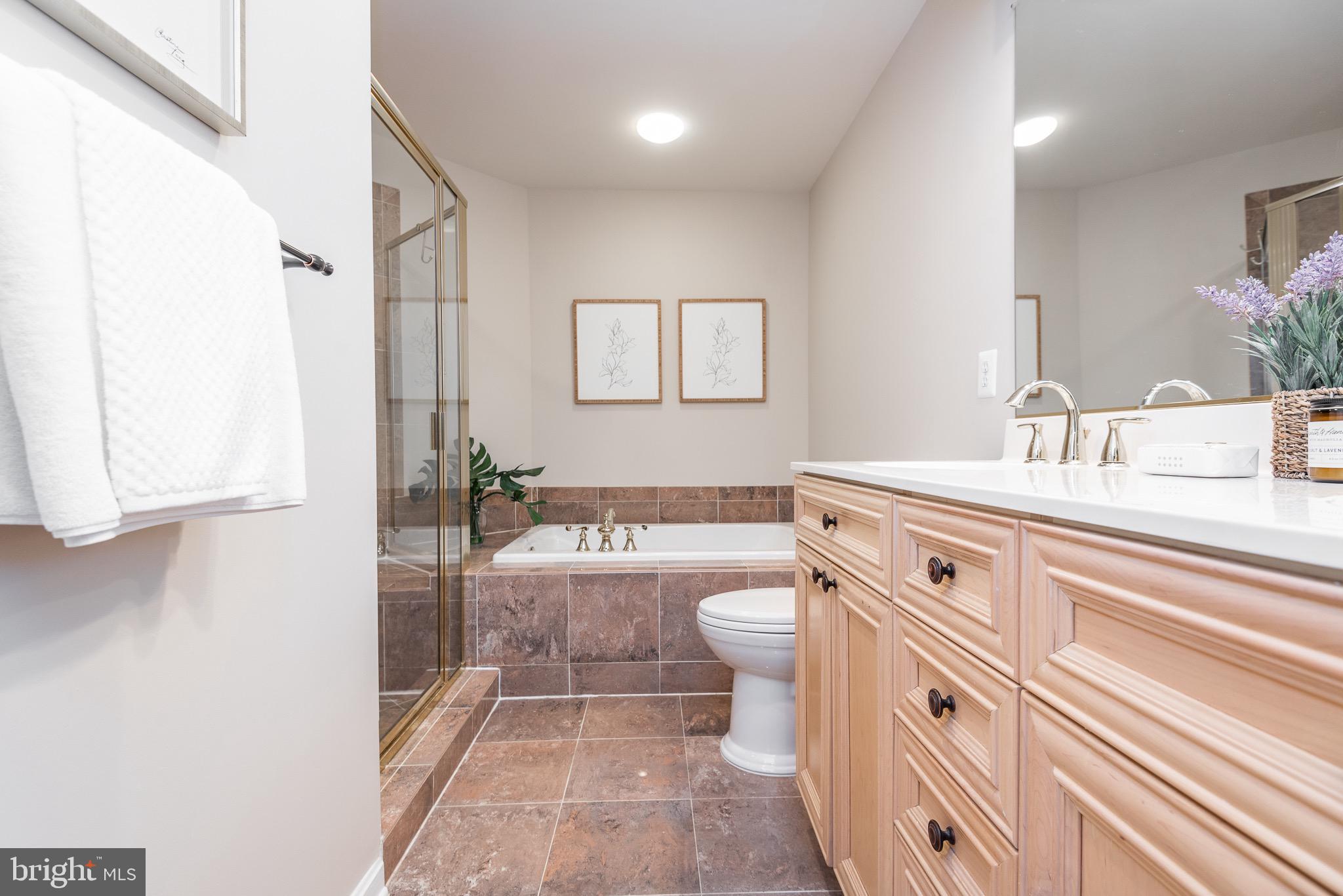 12096 Kinsley Place Reston, VA 20190 - Photo 19 of 28 Large master bath