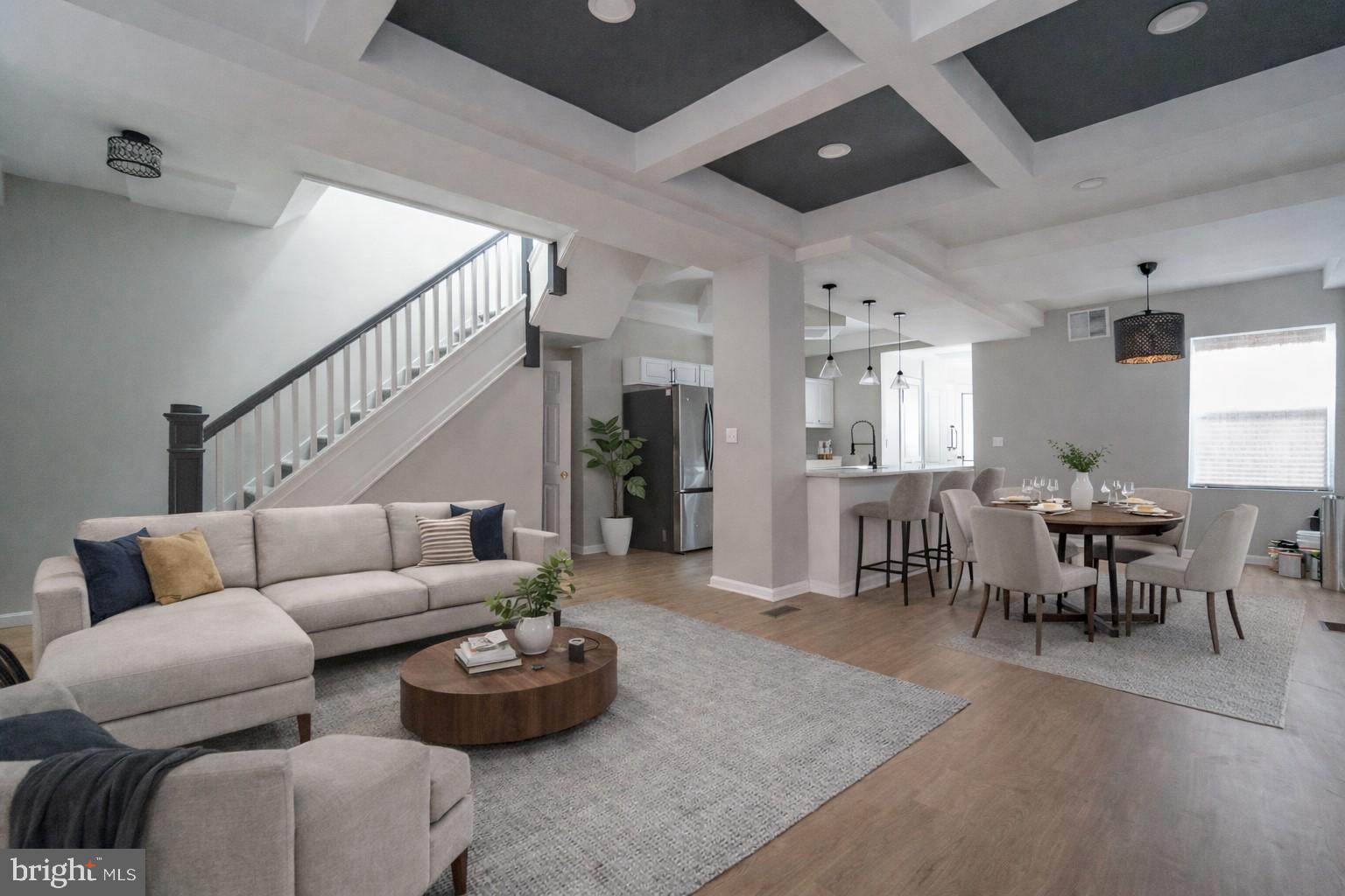 Photo includes virtual staging