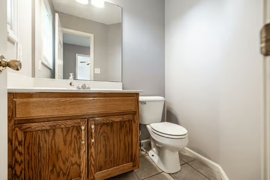 2029 Copper Kettle Circle Pleasant View, TN 37146 - Photo 18 of 58 a bathroom with a toilet a sink and mirror