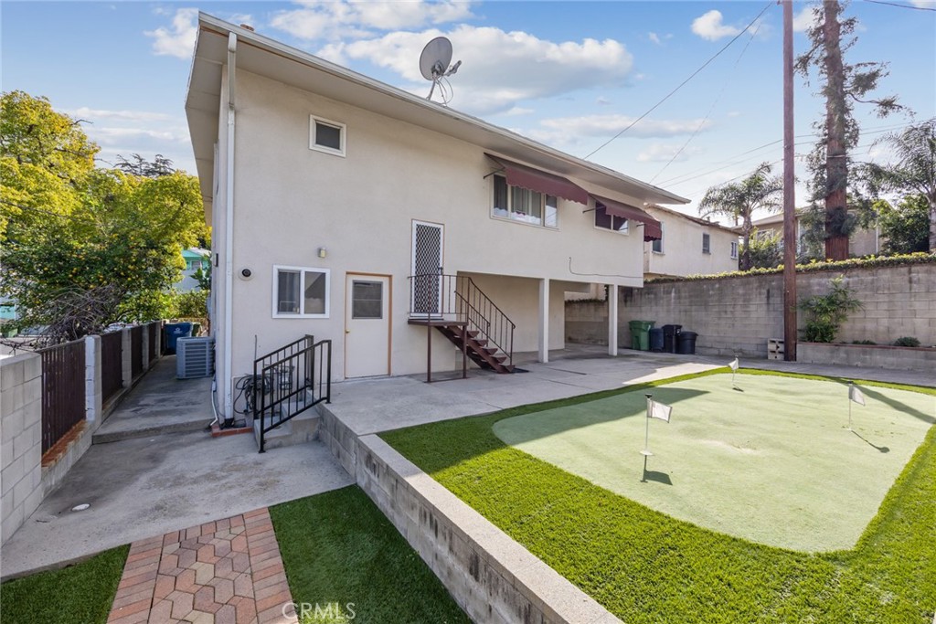 101 Hampden Terrace Alhambra, CA 91801 - Photo 36 of 46 a view of a house with swimming pool and sitting area