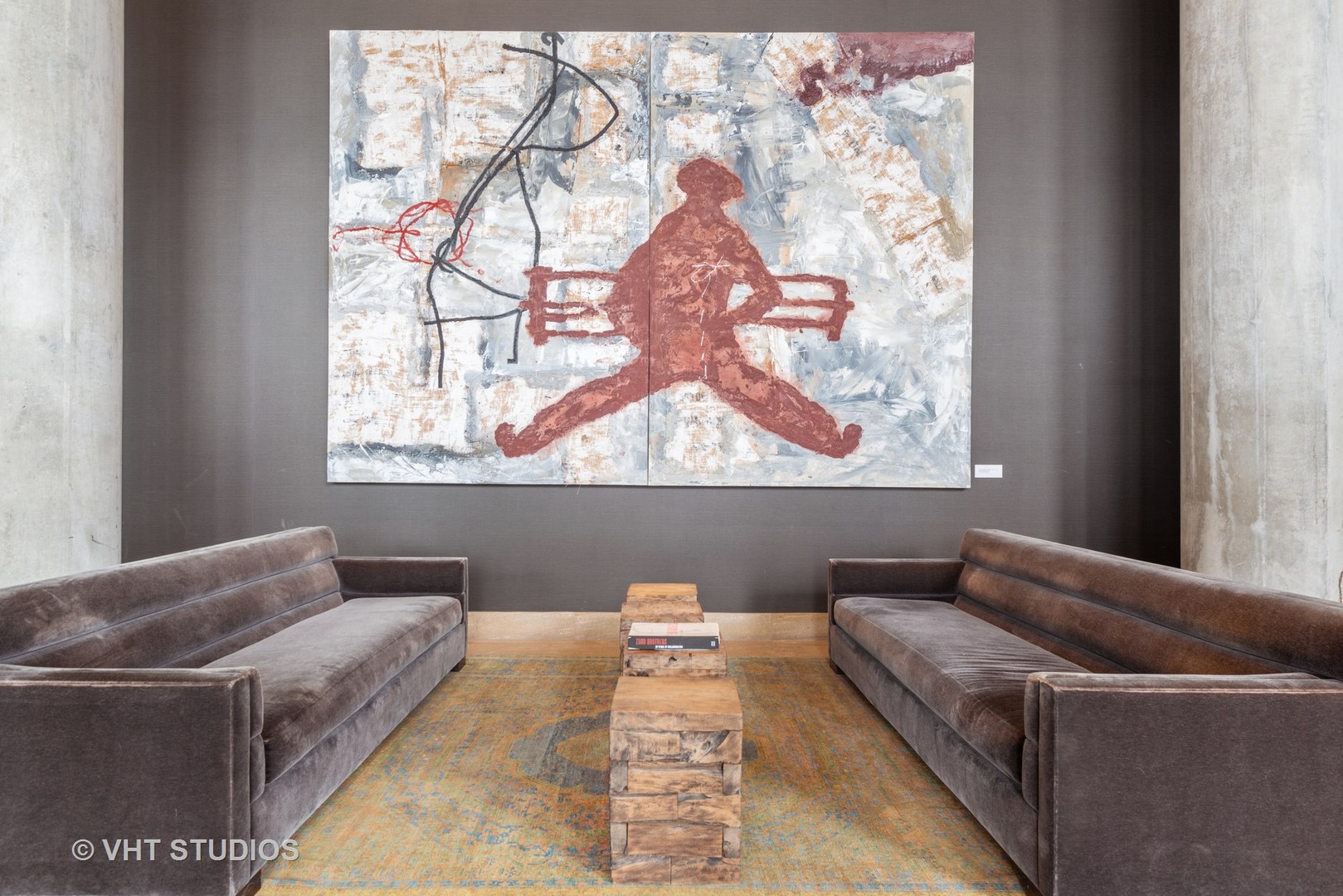 860 West Blackhawk Street, Unit 2803 Chicago, IL 60642 - Photo 2 of 17 a living room with a couch