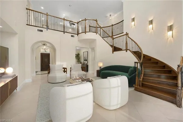 a view of entryway and hall