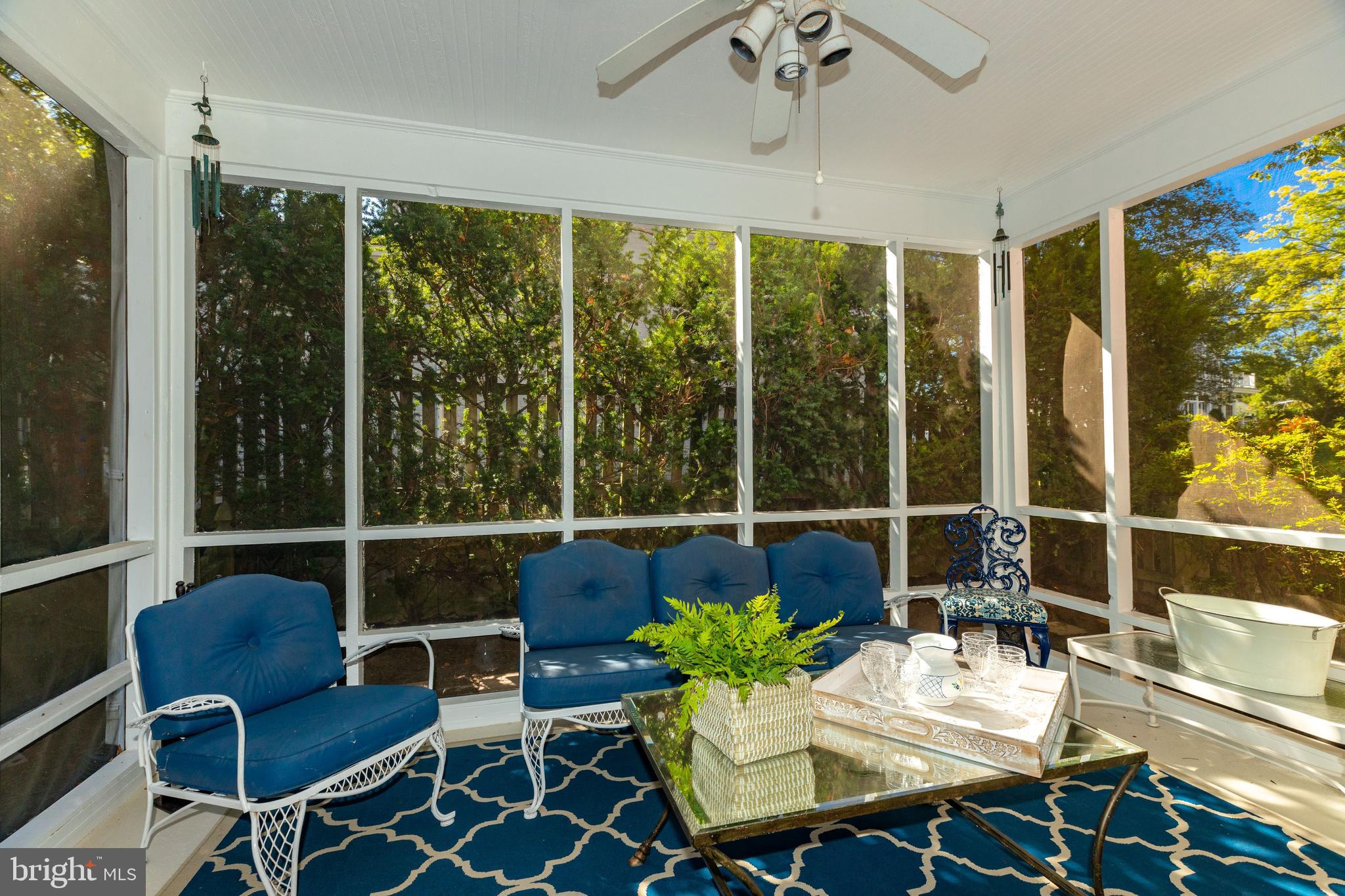 5905 Cobalt Road Bethesda, MD 20816 - Photo 17 of 26 Exterior - Screened Porch