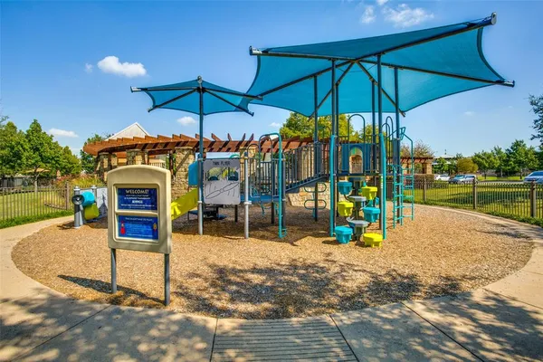 a view of a volley ball court