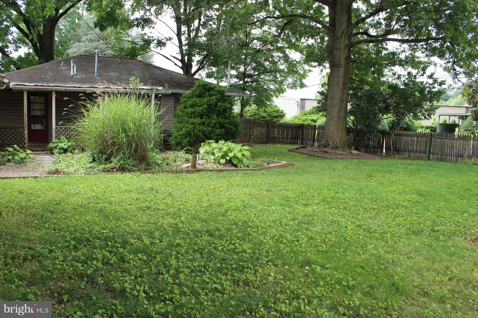 501 East New Street Lititz, PA 17543 - Photo 6 of 16 a view of backyard of house with green space