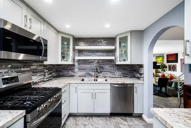 a view of deck with patio