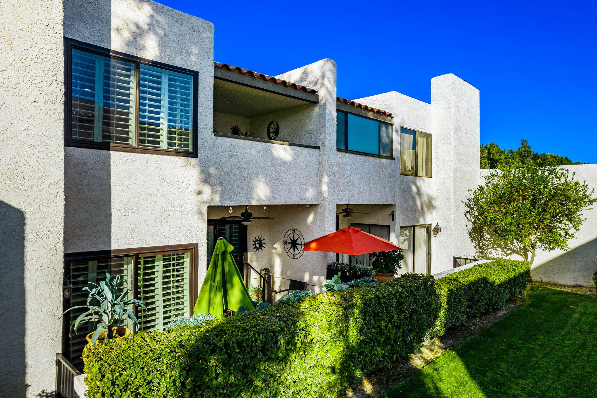 412 Rio Vista Drive Palm Springs, CA 92262 - Photo 42 of 45 a front view of a house with an outdoor space