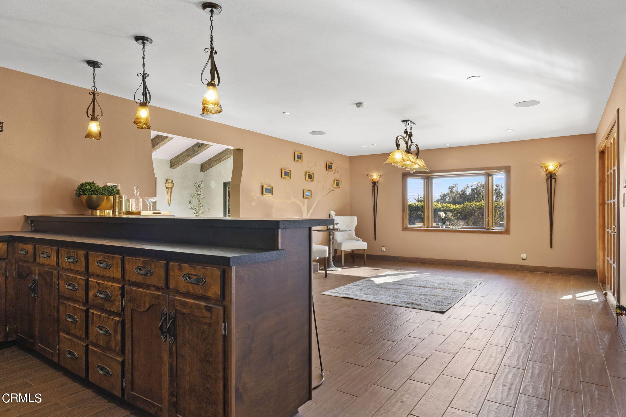 5577 La Cumbre Road Somis, CA 93066 - Photo 27 of 64 Game room with handsome bar