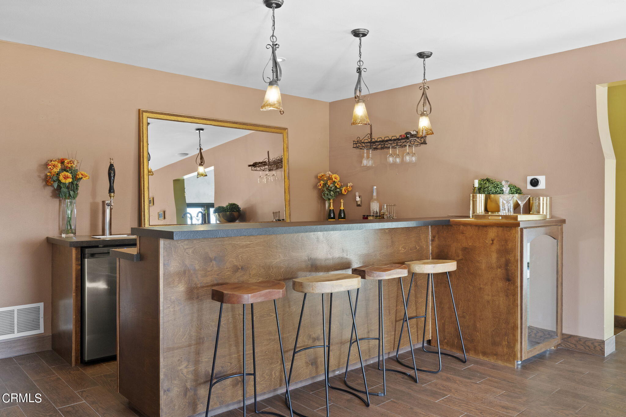 5577 La Cumbre Road Somis, CA 93066 - Photo 29 of 64 Game room with handsome bar