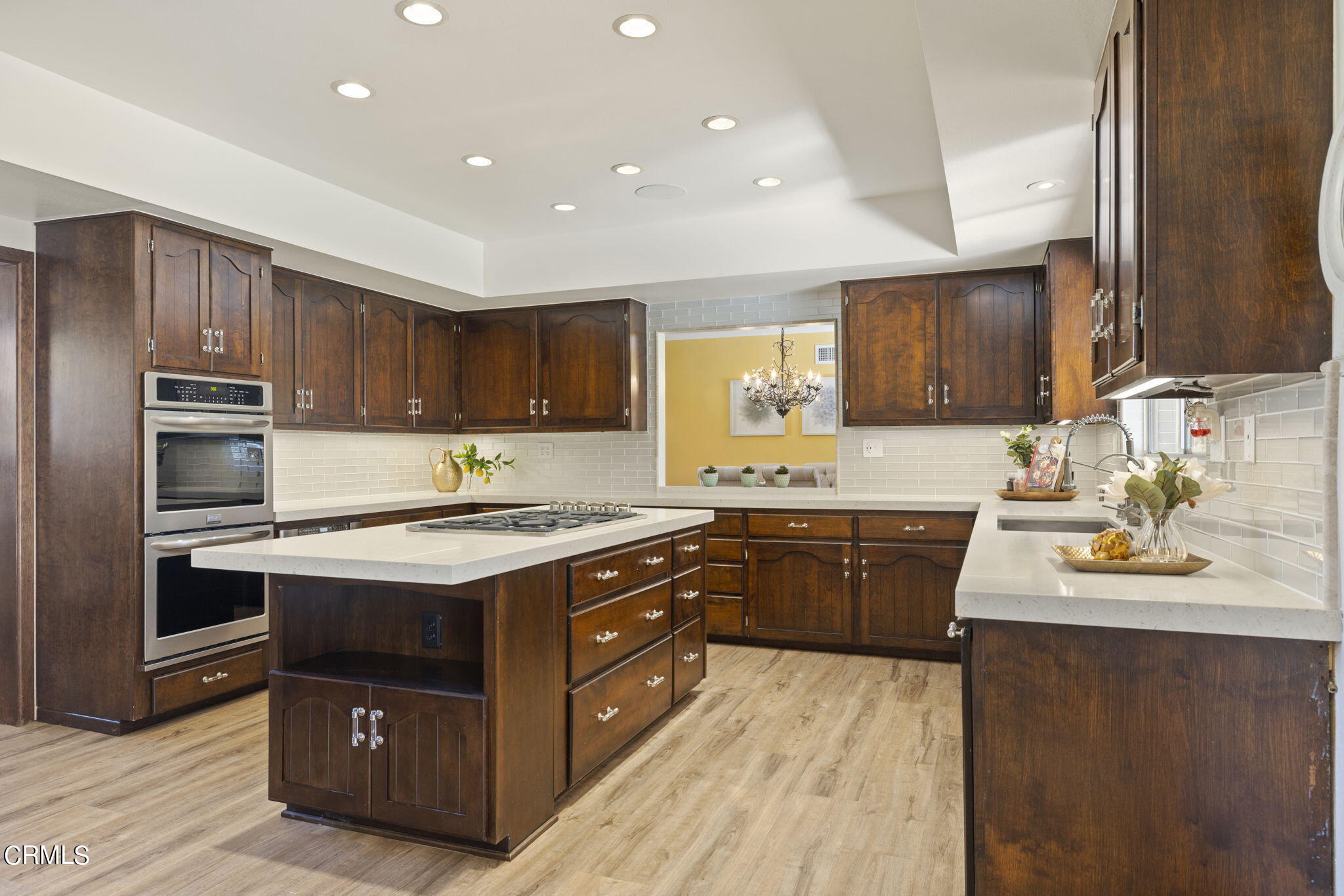 5577 La Cumbre Road Somis, CA 93066 - Photo 8 of 64 Rich kitchen with quartz counters