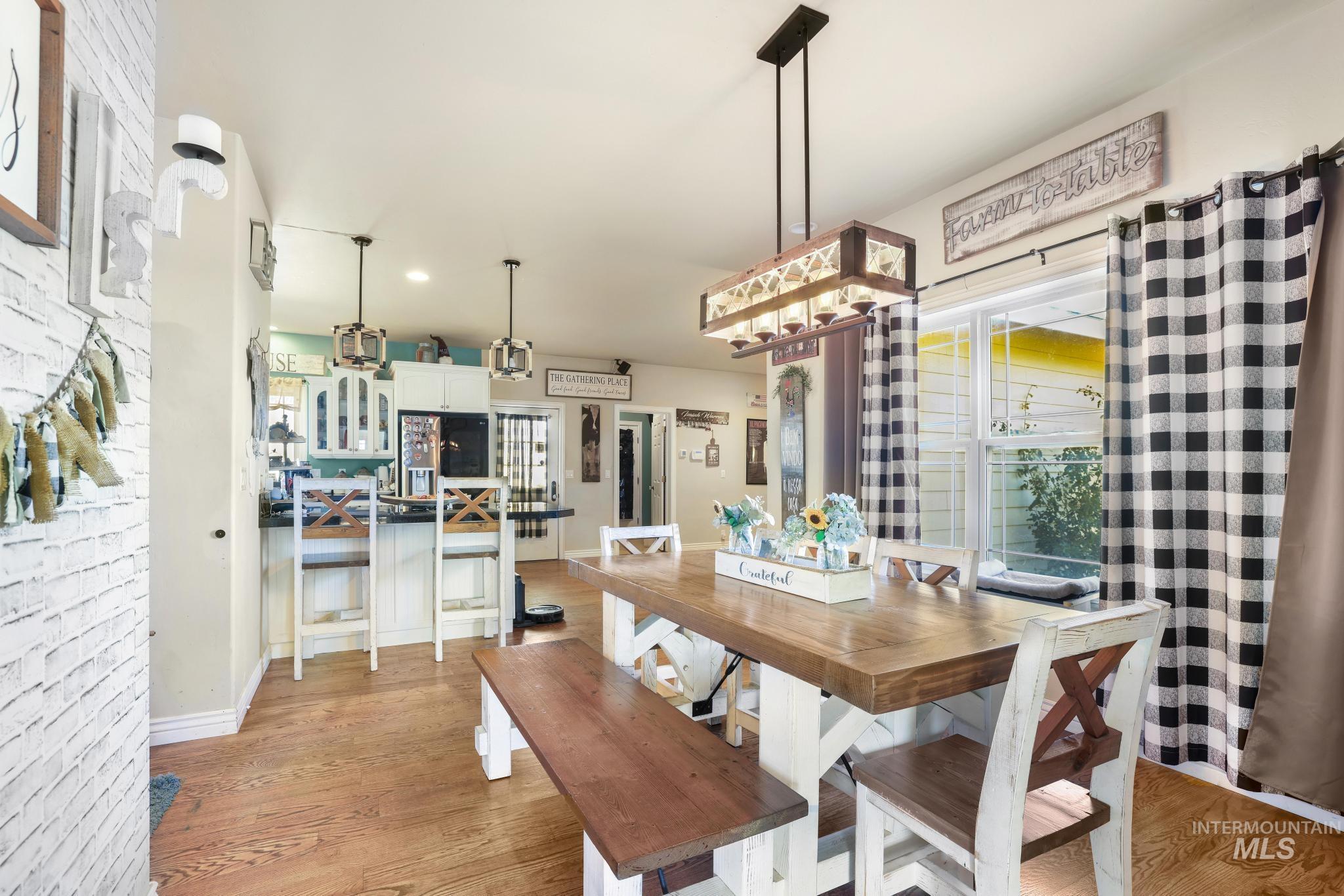 3125 Eagle Ridge Drive Wendell, ID 83355 - Photo 6 of 31 Dining space featuring light wood-style flooring and recessed lighting