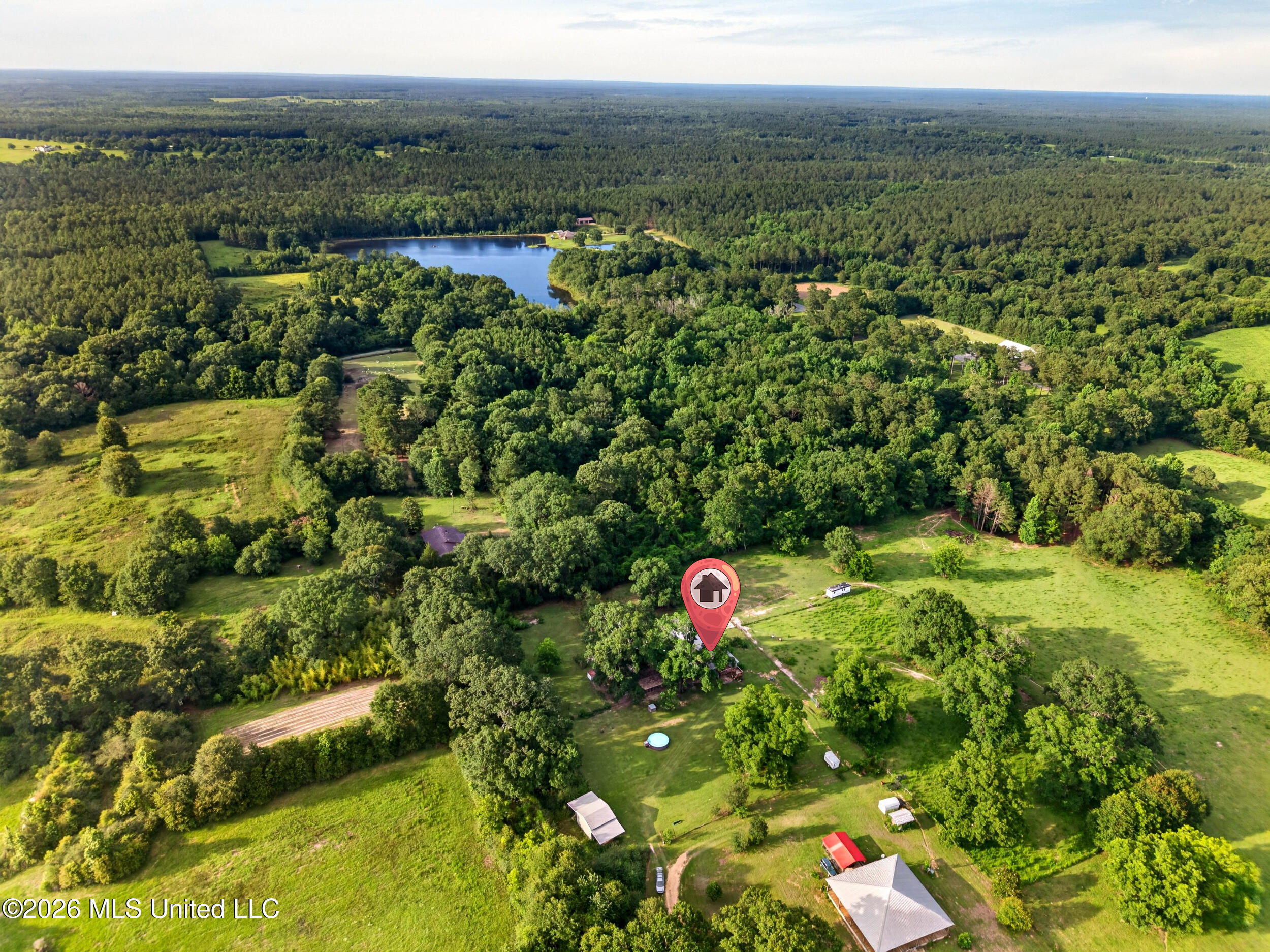 467 A Thomas School Road Lumberton, MS 39455 - Photo 48 of 51 48_48_aerial_perspective-edit