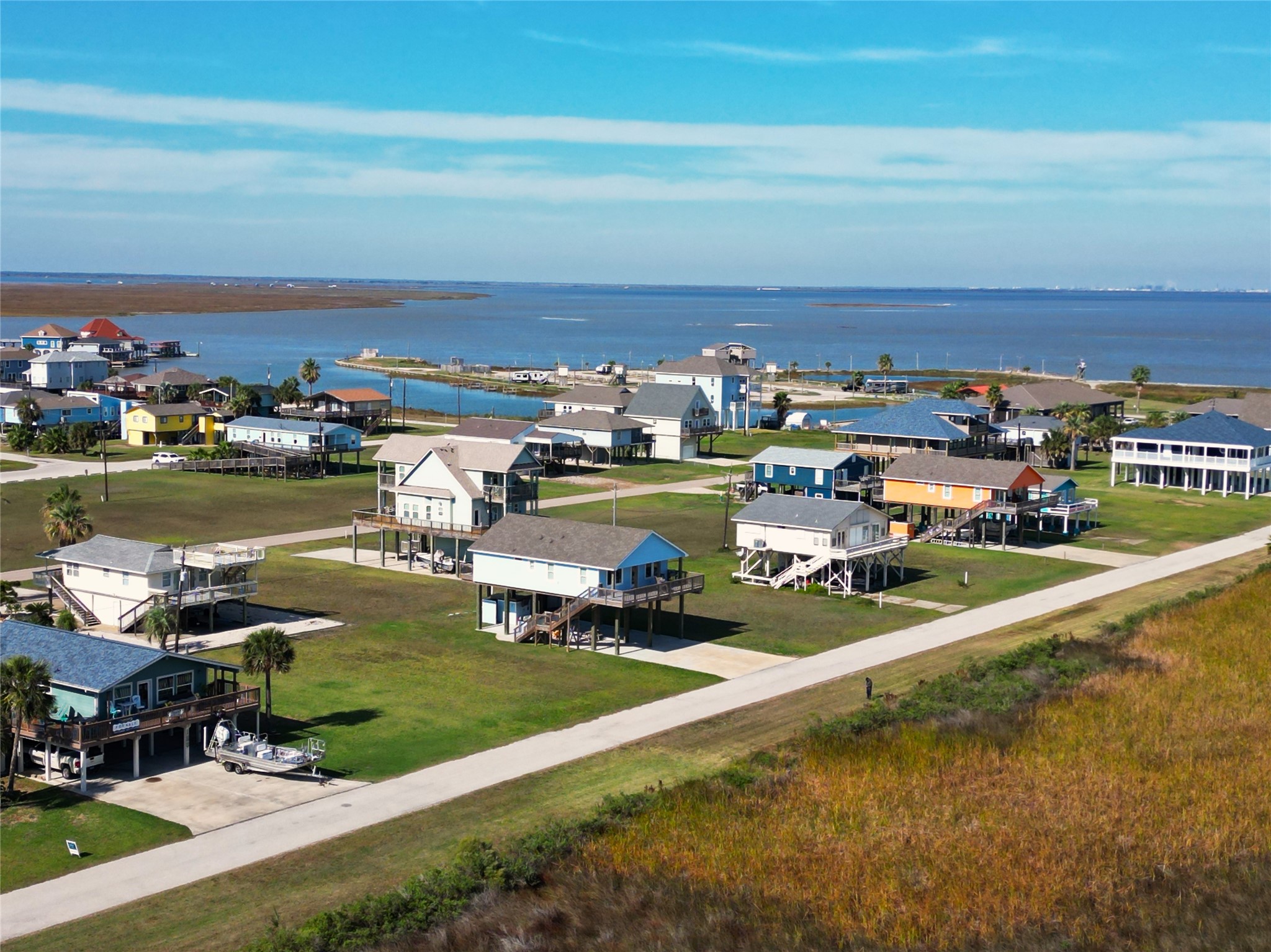 131 Pieces Of 8 Freeport, TX 77541 - Photo 24 of 43 an aerial view of a house with a garden view