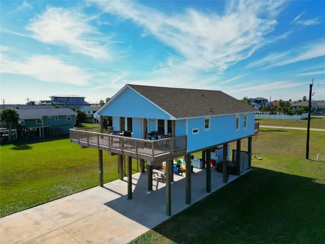 a view of a house with a roof deck
