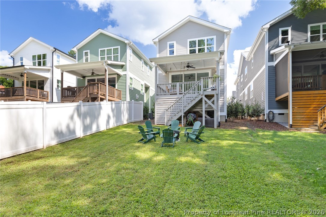 398 Carolina Avenue Raleigh, NC 27606 - Photo 49 of 50 a view of an house with backyard and garden