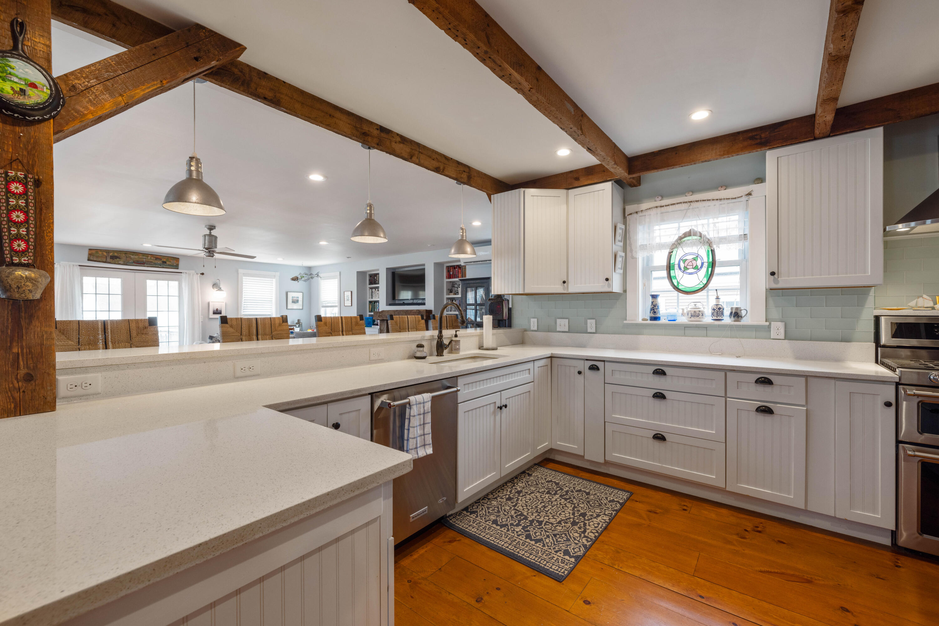 7 Chase Hill Road Kennebunk, ME 04043 - Photo 7 of 37 Breakfast Bar, View to Living, Dining
