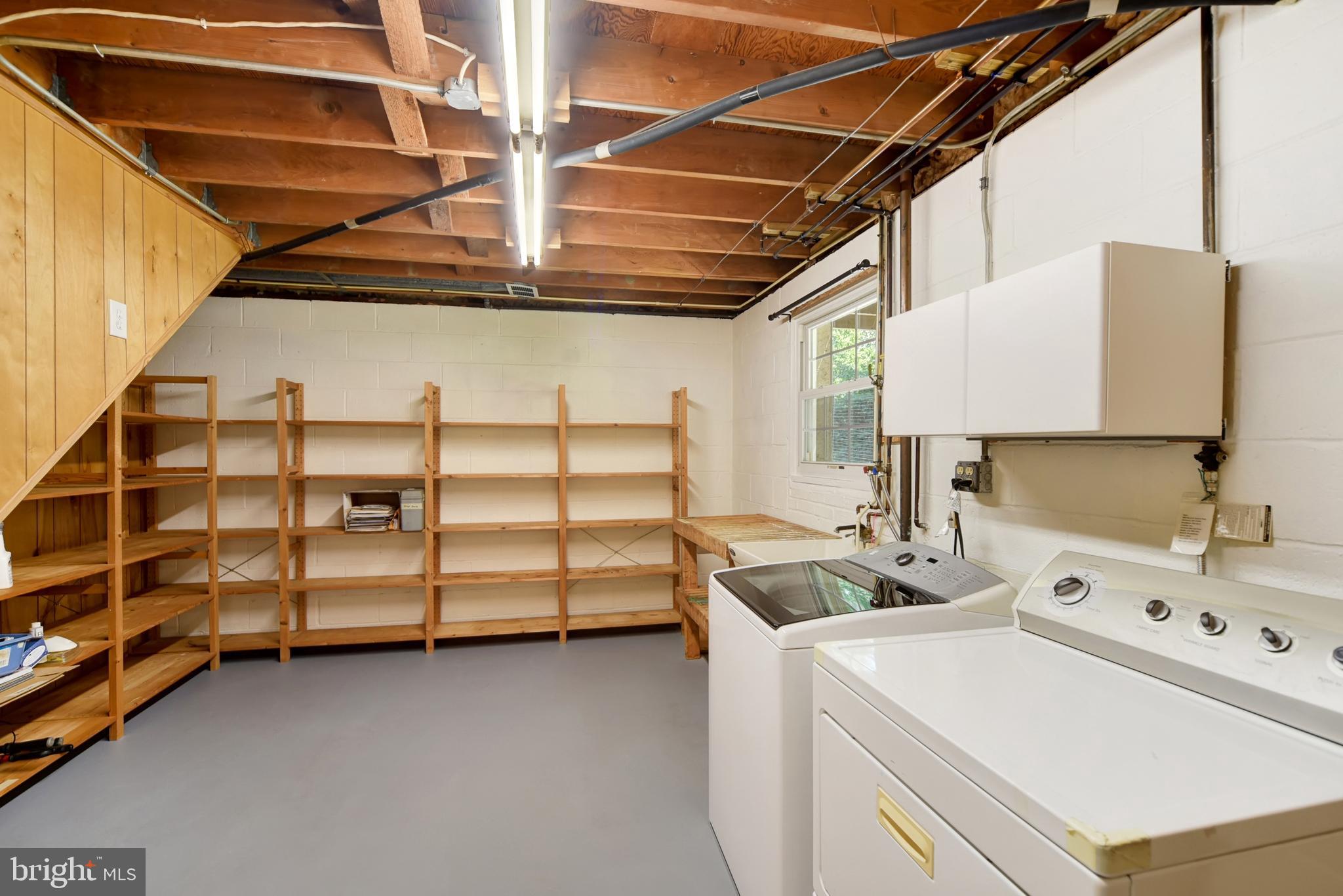 403 Old Orchard Road Baltimore, MD 21229 - Photo 25 of 37 Laundry Room has Storage Shelves
