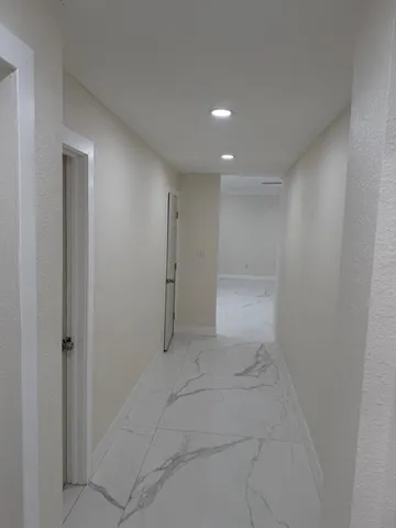 a view of empty room