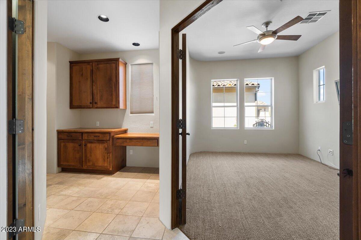 8953 East Mountain Spring Road Scottsdale, AZ 85255 - Photo 18 of 30 3rd Bedroom with Den to Side