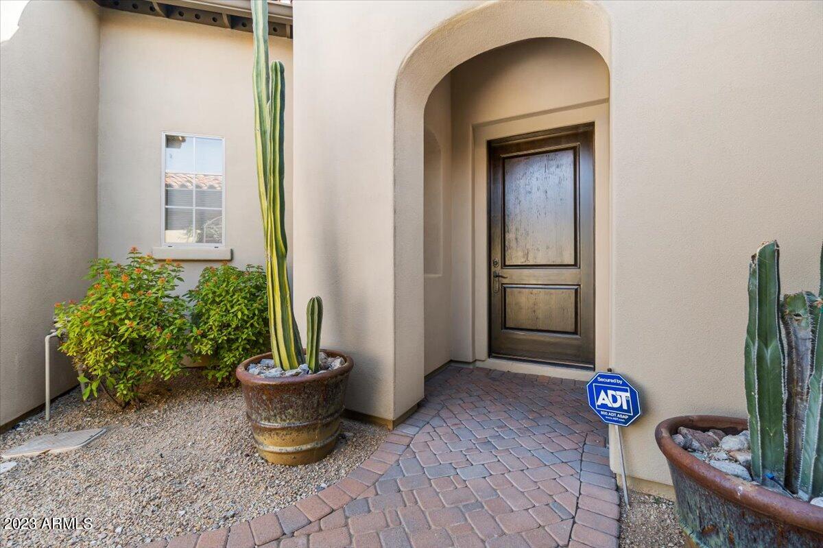 8953 East Mountain Spring Road Scottsdale, AZ 85255 - Photo 28 of 30 Front Entrance
