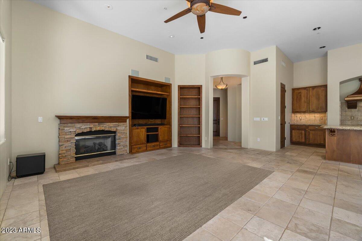 8953 East Mountain Spring Road Scottsdale, AZ 85255 - Photo 8 of 30 Built in TV