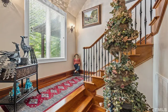 a view of a golf course