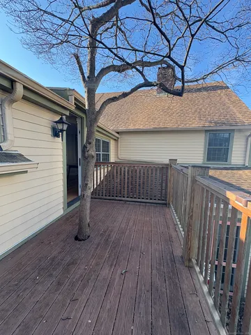 a view of a house with wooden floor